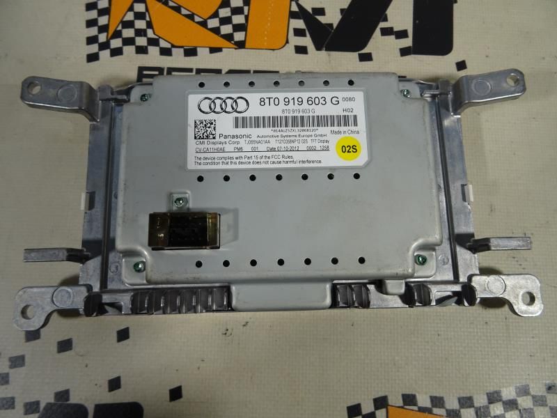 Display / ecrã de informações AUDI A4 (8K2, B8)