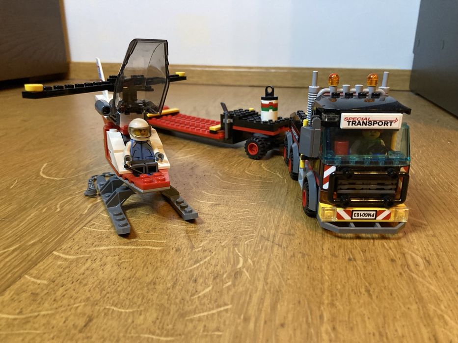 Lego City Transporter Ciężkich Ładunków 60183 + pudełko