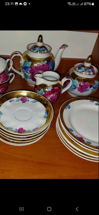 Посуда разная . Столовый сервиз