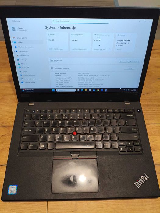 Lenovo ThinkPad L480