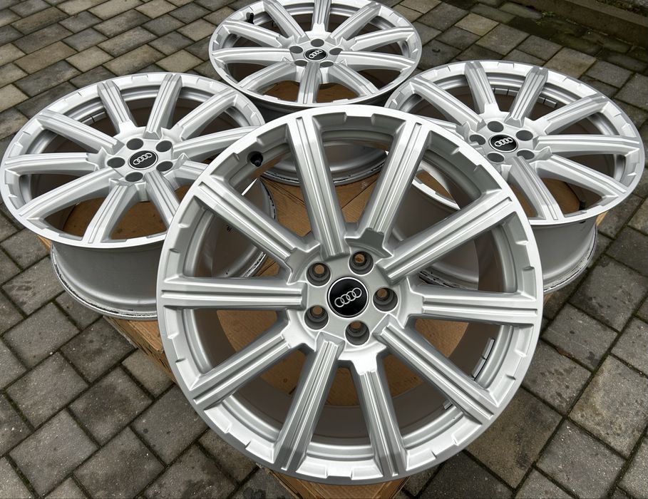 Oryginalne felgi Audi 20” A4 A5 A6 A7 Q5 Q7 Q8 5x112 9J et33 4M s-line