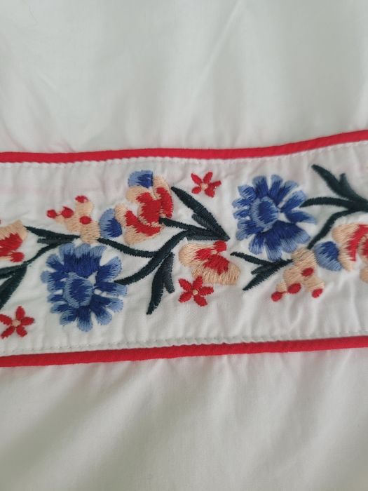 Sukienka folk haft piękna kobieca tanio