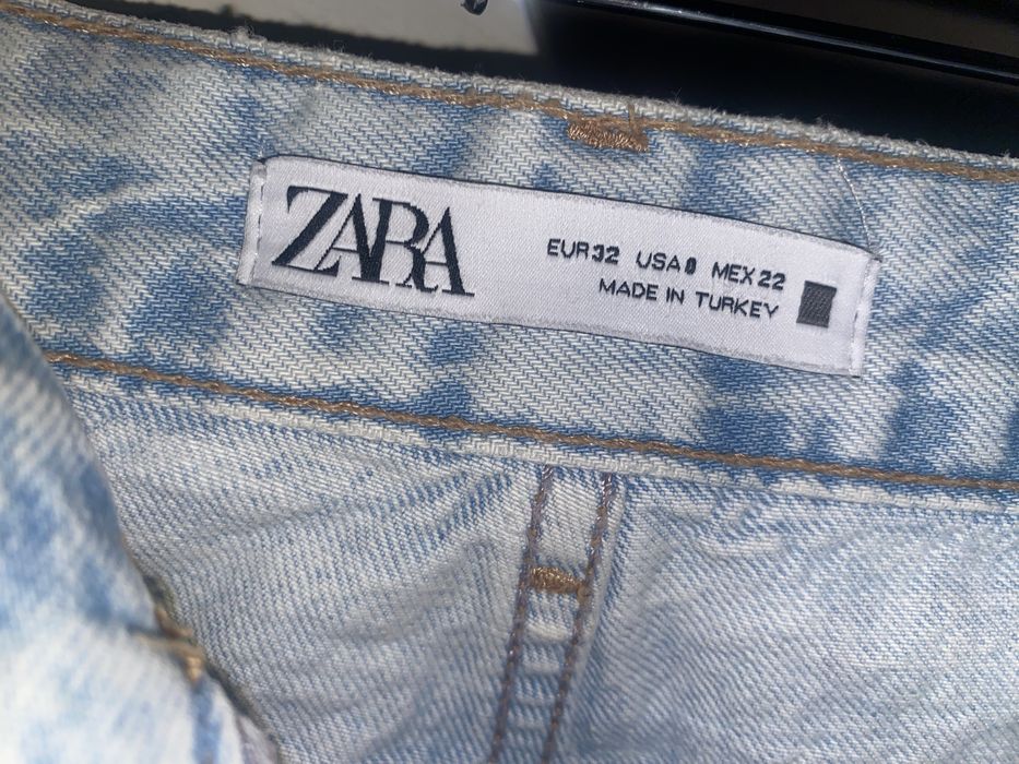 Джинсы zara mom 32 размер