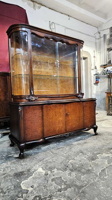 Stara Piękna -Witryna -Komoda -szafka  Konkretna Dwuczęściowa