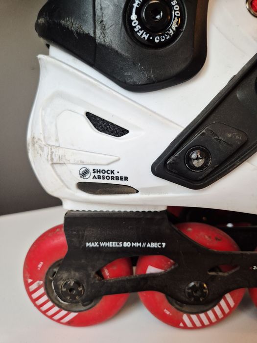 Rolki oxelo freeride mf500 hardoboot ochraniacze kask
