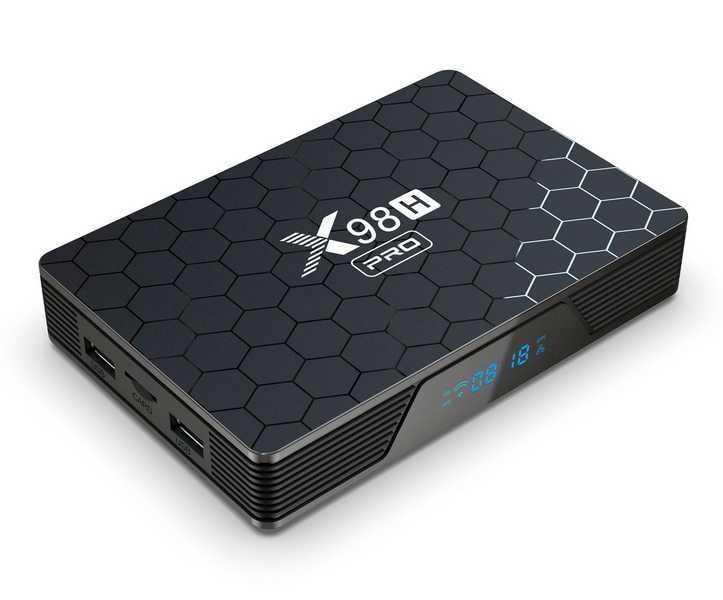Смарт приставка 2024 року X98H PRO 4гб 64гб Андроїд 12 Allwinner H618