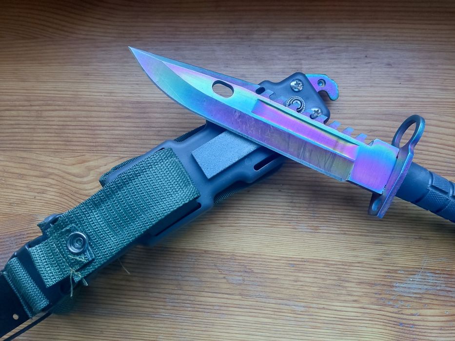 Bagnet M9, do AR-15/M16, pochwa z ostrzałką, nożyce