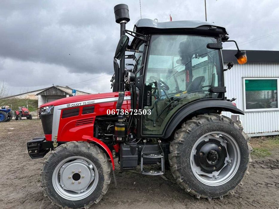 Оновлений трактор Скаут TE-504 C A/C Кондиціонер Доставка-0 грн Кредит