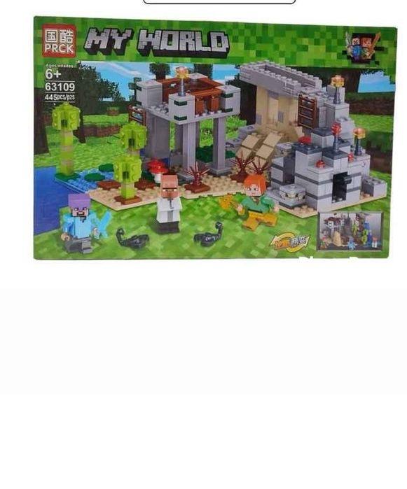 Klocki My World – Zestaw przygodowy 445 elementów | Kompatybilne z Min