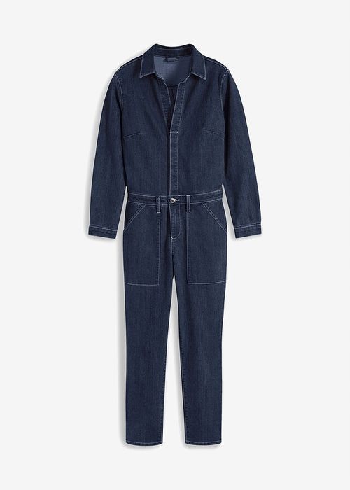 B.P.C kombinezon jeansowy modny 36.