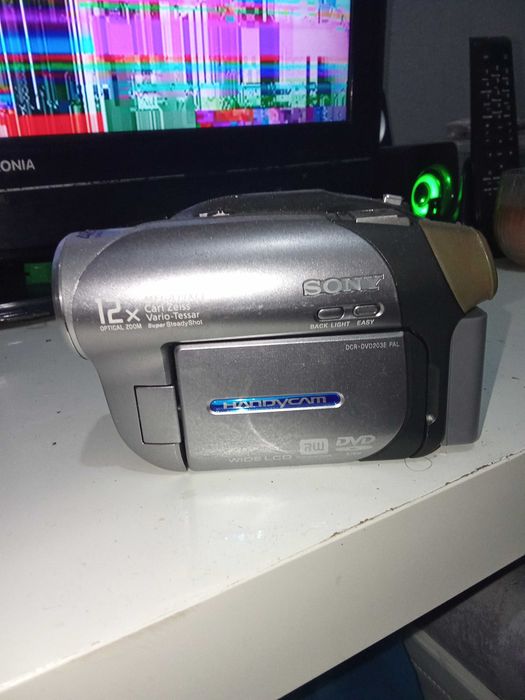 Maquina de filmar marca sony