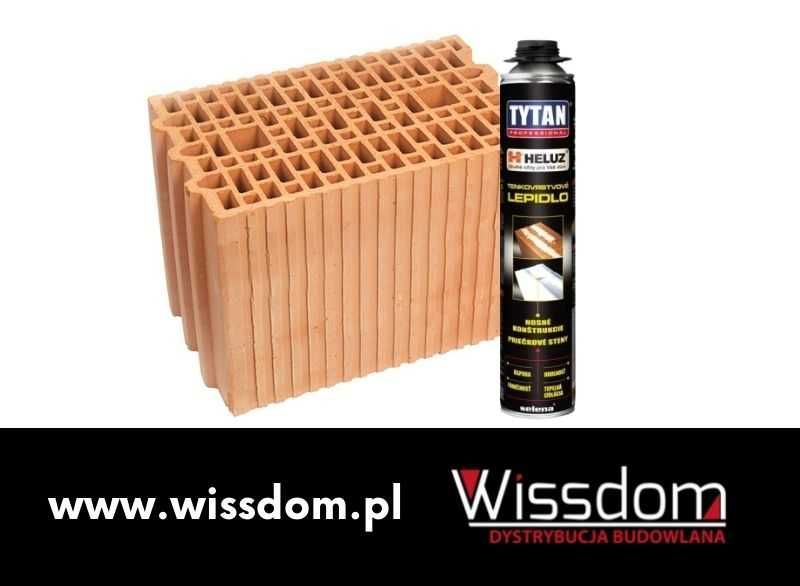 Pustak ceramiczny HELUZ 25 szlifowany Dryfix