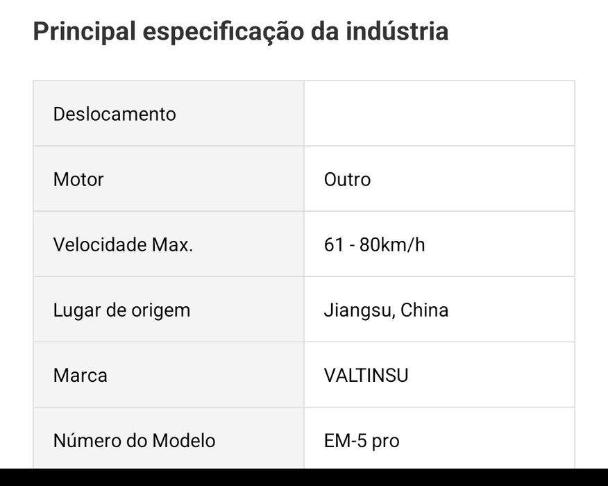 Mota elétrica 60v 4000w