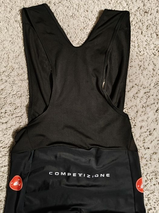 Spodenki na szelkach Castelli Competizione sportowe