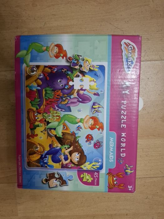 Puzzle syrenki 45szt