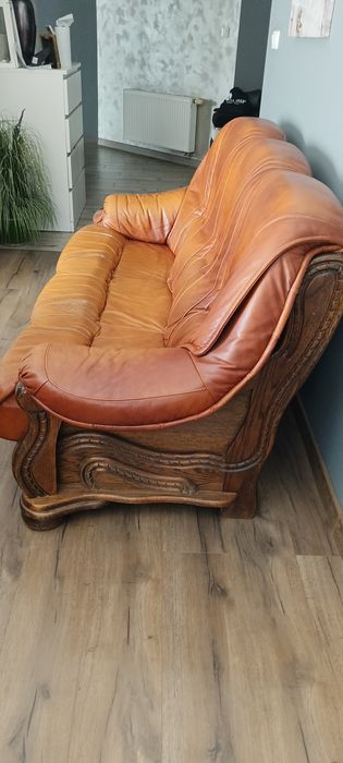 Sofa skórzana 3osobowa