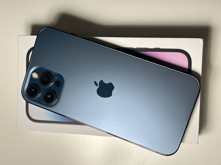 iPhone 12 Pro Max 128GB PacificBlue ジャンク iphone 12 pro max pacific blue – Smartfony i telefony, cena