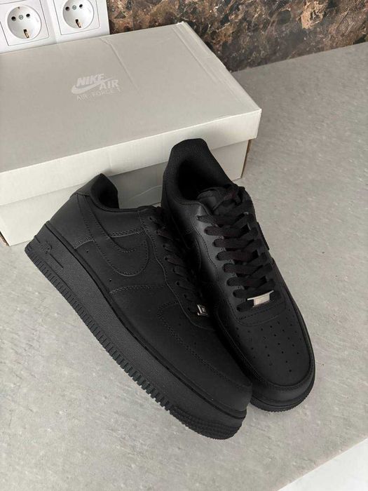 Nike Air Force 1 Low Black (38 - 46 розмір)