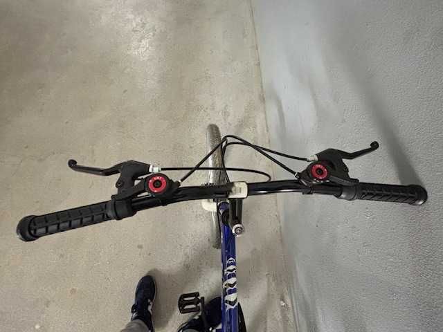 Bicicleta como nova, andou 2 vezes(roda 24)