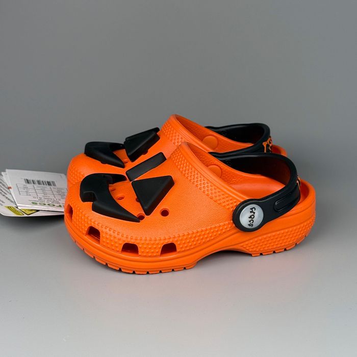 Сабо Сrocs Jack o lantern lights c8 24-25  клоги з мигалками