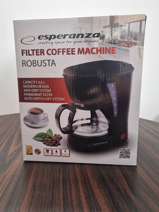 Esperanza Robusta - Ekspres przelewowy  0,6L