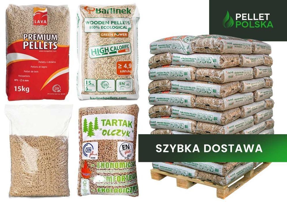 Pellet drzewny | Olczyk Granulita KTIK PELLEX LAVA Barlinek | Pelet