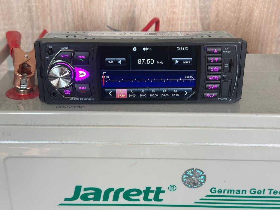 ‼️ Магнитола Pioneer 1Din сенсорная 4.1". Автомагнитола Пионер 4х80w