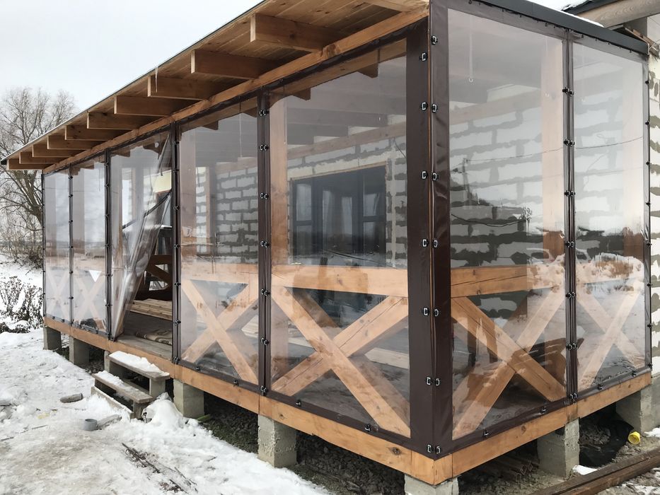 Гибкие мягкие Окна на беседку , мягкие окна, альтанка