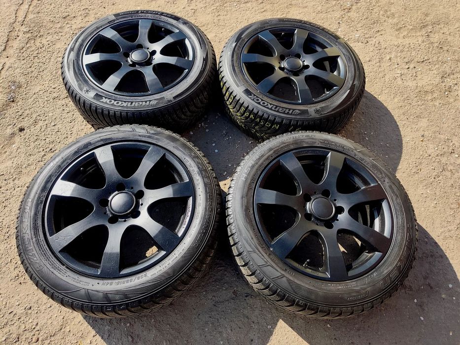 5x112 Felgi Aluminiowe Alufelgi 16 Koła Zimowe Zima VW PASSAT B5 B6 B7 TIGUAN CADDY SHARAN AUDI A4 B5 B6 B7 b8 A6 C5 C6 A3 8V Q3 SKODA SUPERB YETI SEAT EXEO ALHAMBRA 6,5mm Legnica ALU-RAD 205/55 Mercedes