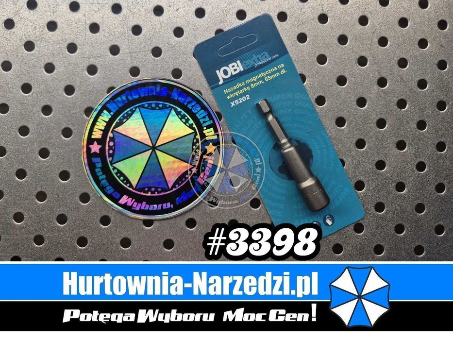 Nasadka na wkrętarkę 8mm Nasadka magnetyczna do wkrętarki 8mm