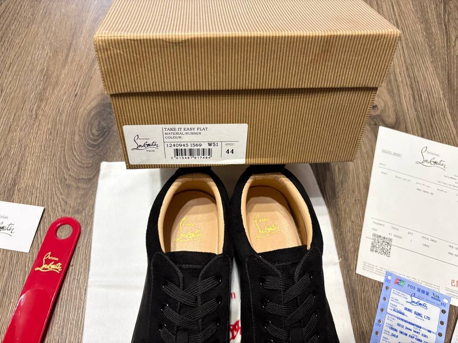 Кросівки Christian Louboutin Louis Junior Black | Оригінал | Нові | EU