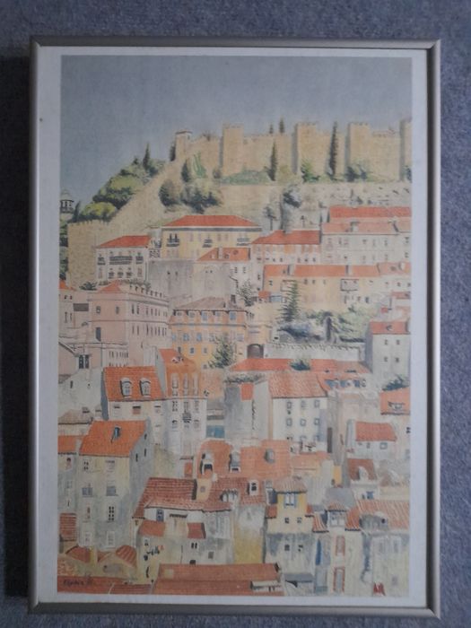 Estampas de Espieux 86 Lisboa antiga.