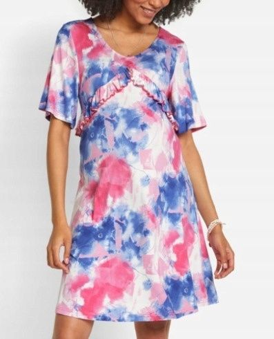 B.P.C sukienka ciążowa nadruk ^32/34