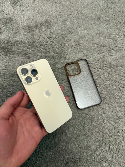 iPhone 13 Pro 256GB Złoty • 100% bateria • Zadbany