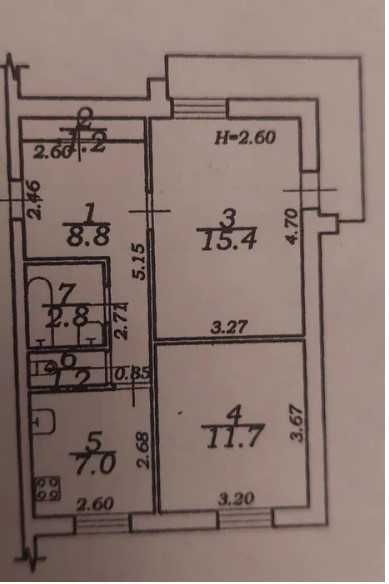 Продажа 2-комн.кв. по Вильямса (Сильпо)