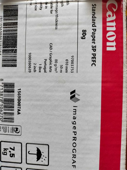 Продам рулон паперу Canon 24"x50m 80gsm Standart Paper