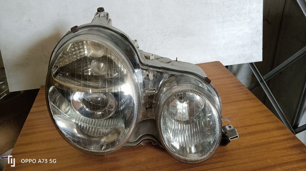 Farol Mercedes w210 ótica 1999 direito