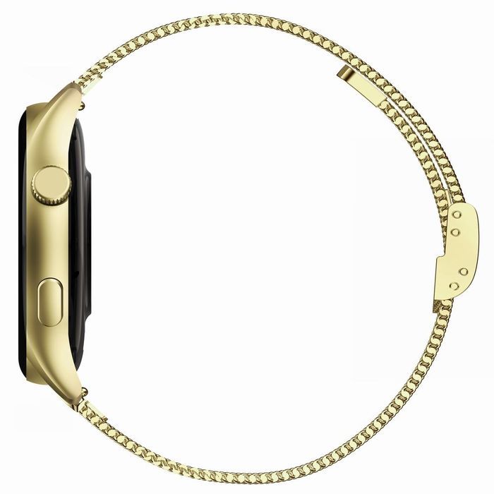 Smartwatch Gravity Złoty Pasek + Bransoleta GT11-2