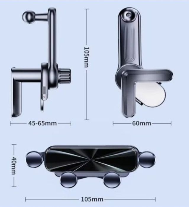 Uchwyt na telefon gsm do ekranu nawigacji do auta