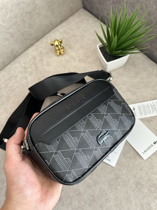 Сумка Lacoste Monogram | Crossbody Bag | мессенджер | лакоста лакосте