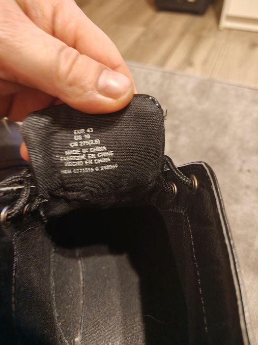 Buty skórzane męskie H&M rozmiar 43