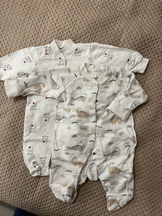 Утеплені чоловічки 62 розміру 1-3 місяці