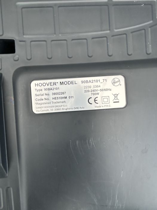 Sprzedam odkurzacz hoover