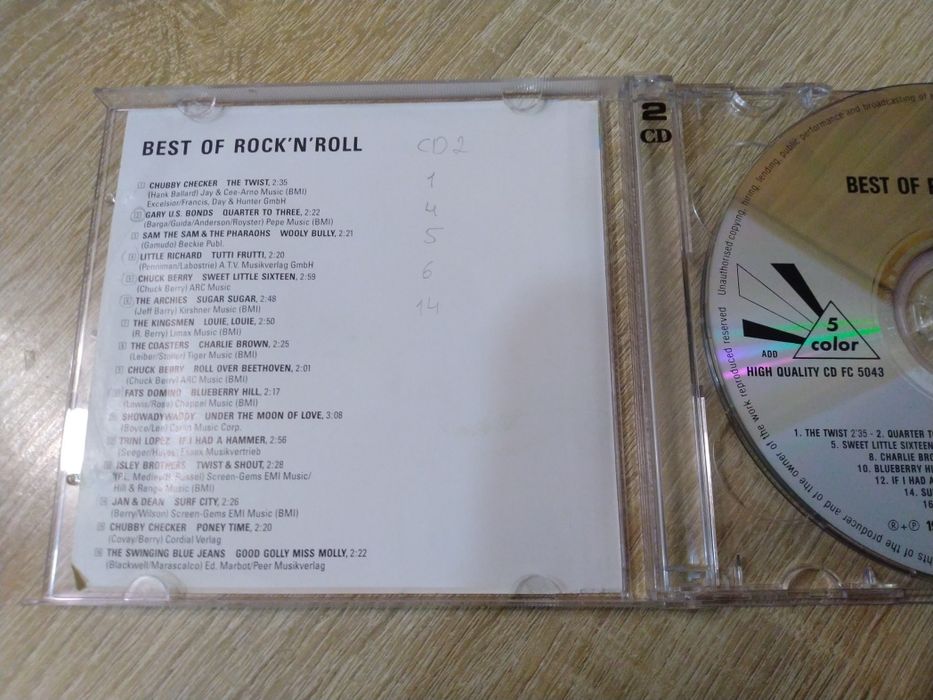 Rock'n'Roll, 2 CD