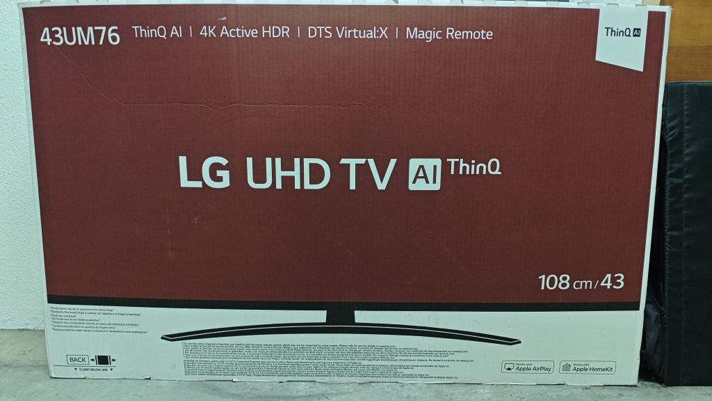 Televisão LG 43UM 7600 PLB