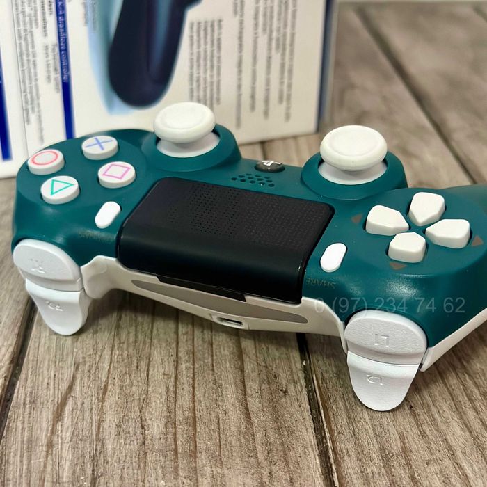 Бездротовий джойстик Dualshock 4 | універсальний геймпад PS4 зелений