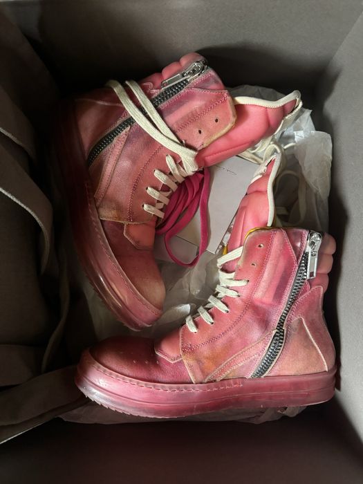 rick owens geobasket very rare