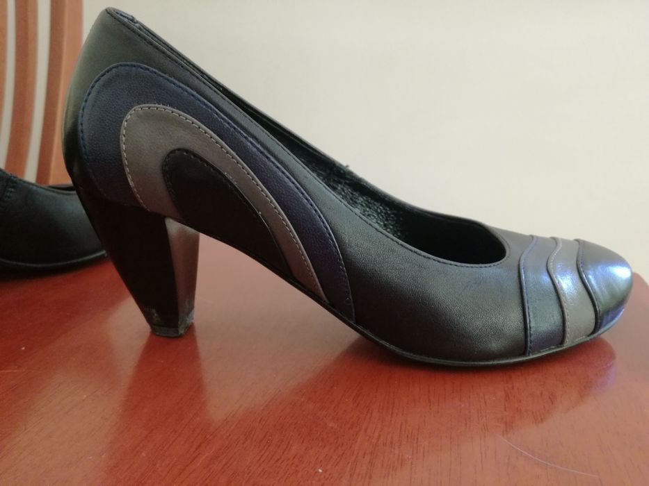 Buty skórzane syrena