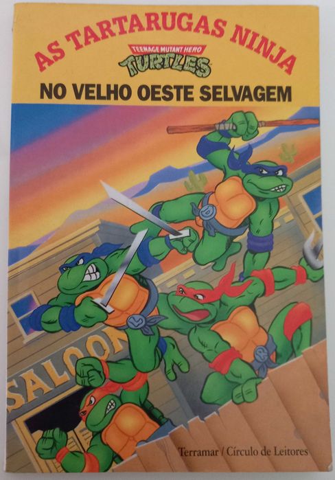 As Tartarugas Ninja no Velho Oeste Selvagem e No Meio do Oceano