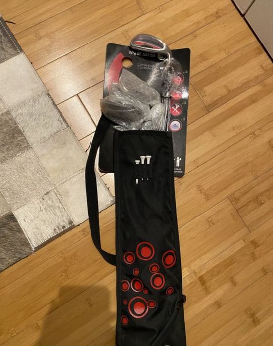 KIT de GOLF (tacos bolas e pinos) Novo